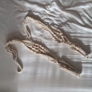 NWOT Macrame plant holders
